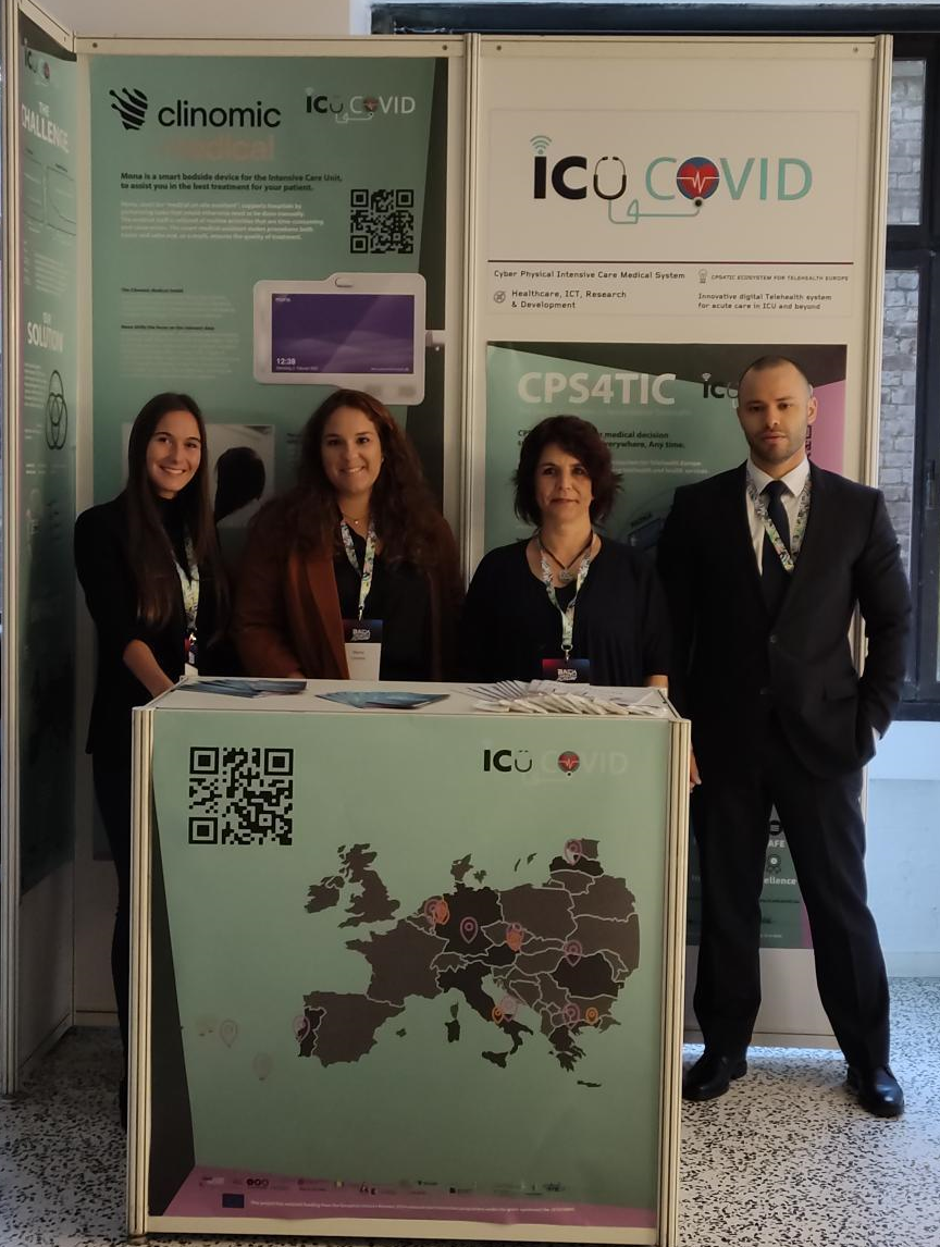 ICU4Covid project participates in n “Back to a Healthy Future”